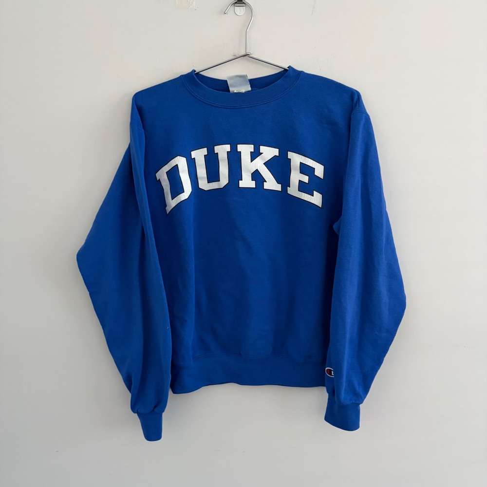 Champion Eco Fleece Duke University Blue Sweatshirt Small